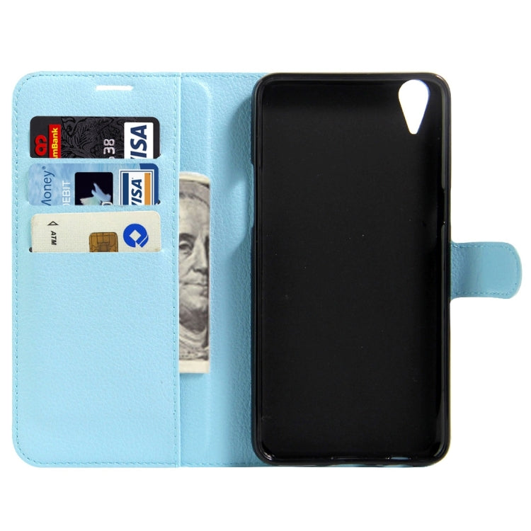 For OPPO  R9 Plus Litchi Texture Horizontal Flip Leather Case with Magnetic Buckle & Holder & Card Slots & Wallet