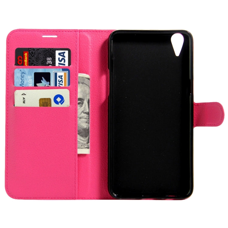 For OPPO  R9 Plus Litchi Texture Horizontal Flip Leather Case with Magnetic Buckle & Holder & Card Slots & Wallet