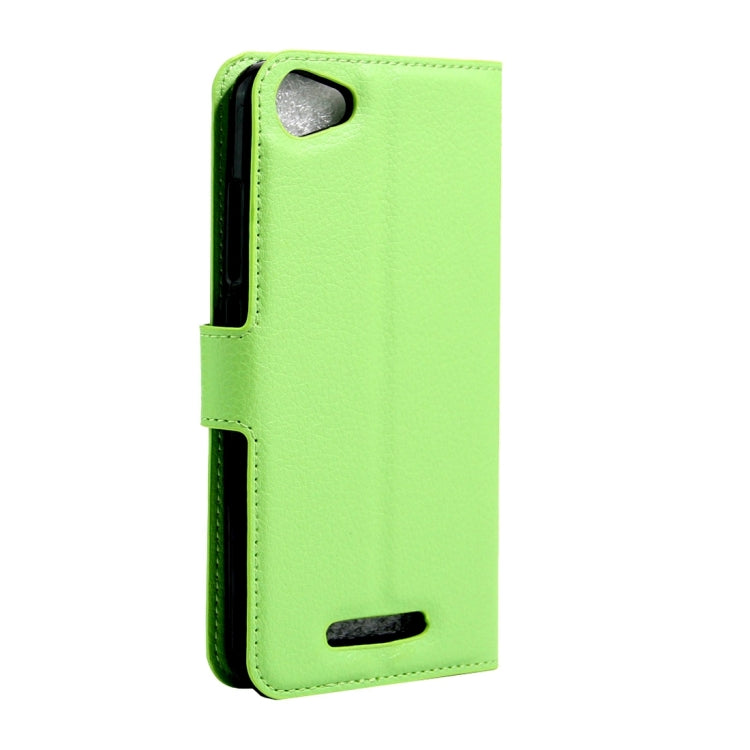 For Wiko K Kool & Jerry Litchi Texture Horizontal Flip Leather Case with Magnetic Buckle & Holder & Card Slots & Wallet