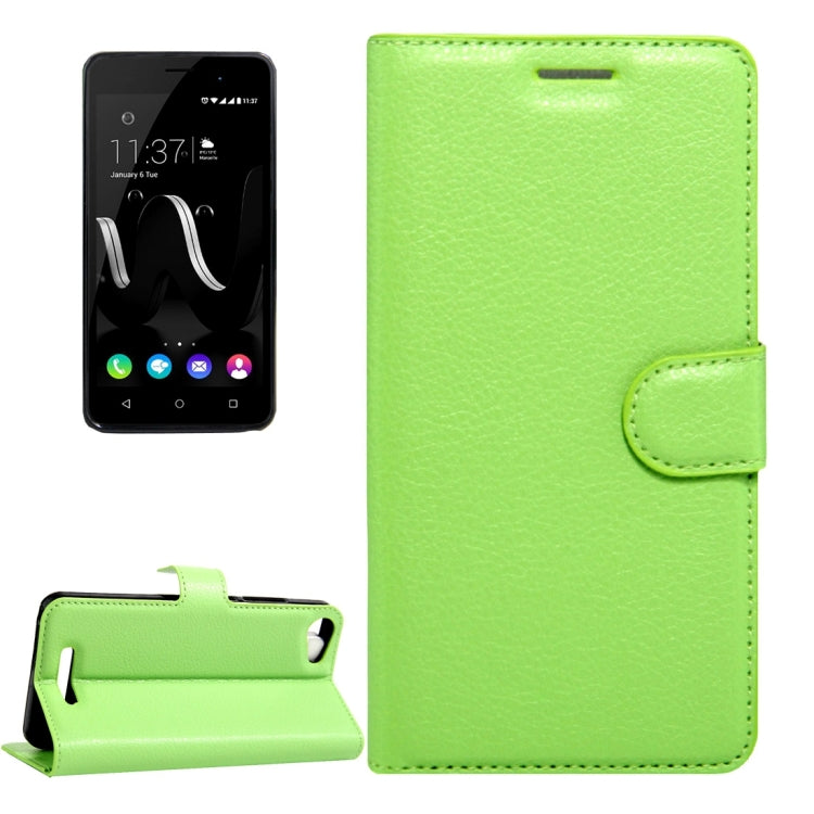 For Wiko K Kool & Jerry Litchi Texture Horizontal Flip Leather Case with Magnetic Buckle & Holder & Card Slots & Wallet