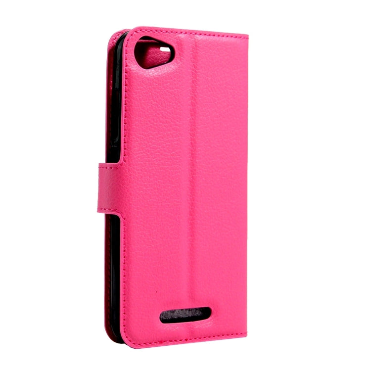 For Wiko K Kool & Jerry Litchi Texture Horizontal Flip Leather Case with Magnetic Buckle & Holder & Card Slots & Wallet