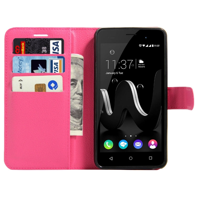 For Wiko K Kool & Jerry Litchi Texture Horizontal Flip Leather Case with Magnetic Buckle & Holder & Card Slots & Wallet
