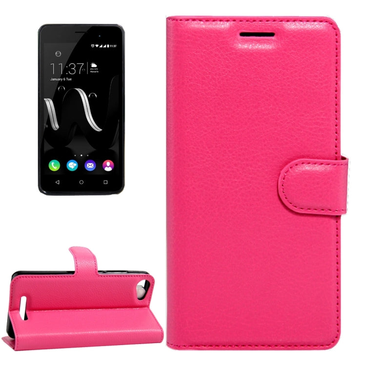 For Wiko K Kool & Jerry Litchi Texture Horizontal Flip Leather Case with Magnetic Buckle & Holder & Card Slots & Wallet