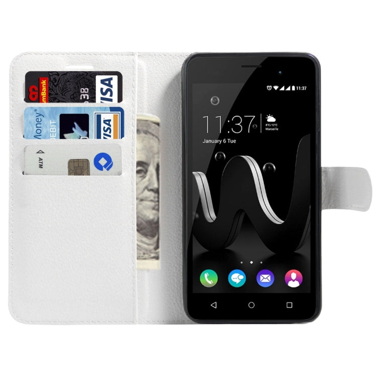 For Wiko K Kool & Jerry Litchi Texture Horizontal Flip Leather Case with Magnetic Buckle & Holder & Card Slots & Wallet