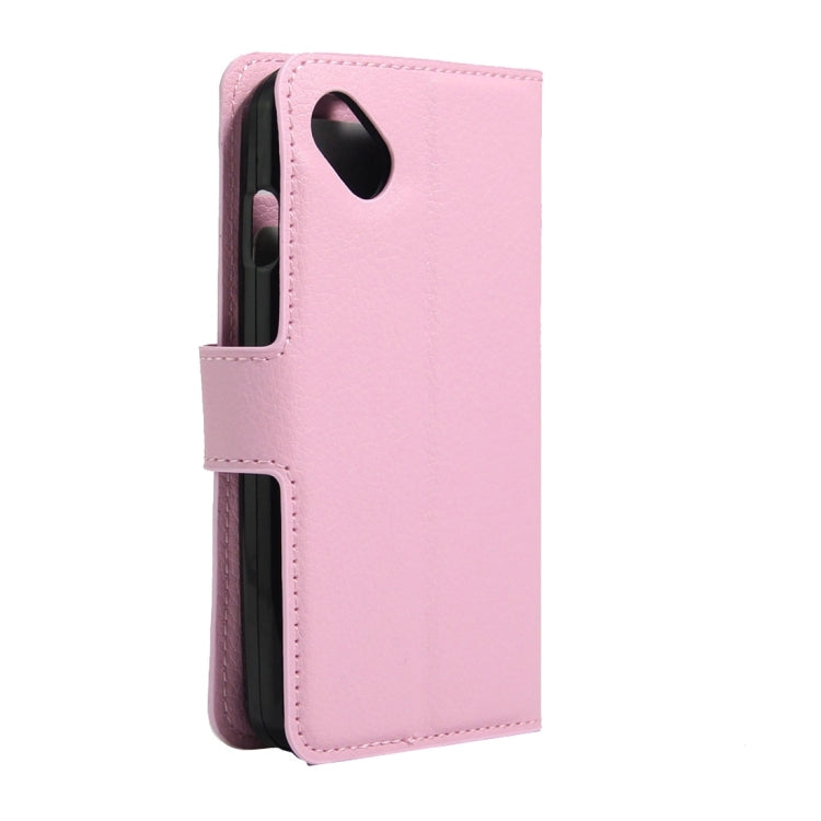 For Wiko Sunny & B-Kool Litchi Texture Horizontal Flip Leather Case with Magnetic Buckle & Holder & Card Slots & Wallet