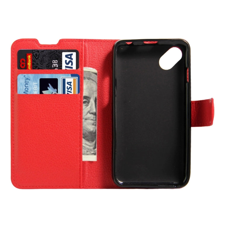For Wiko Sunny & B-Kool Litchi Texture Horizontal Flip Leather Case with Magnetic Buckle & Holder & Card Slots & Wallet