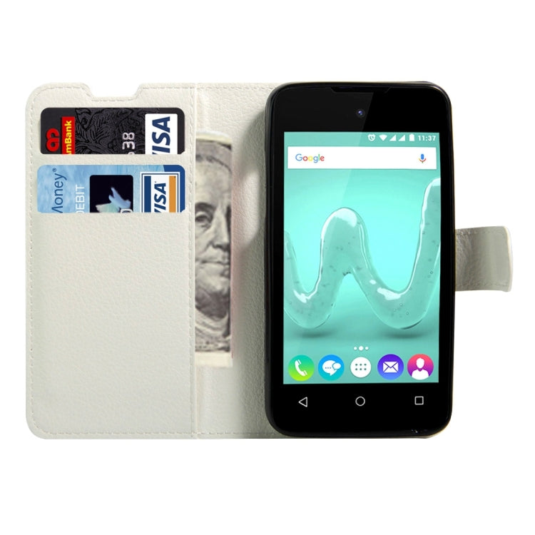 For Wiko Sunny & B-Kool Litchi Texture Horizontal Flip Leather Case with Magnetic Buckle & Holder & Card Slots & Wallet