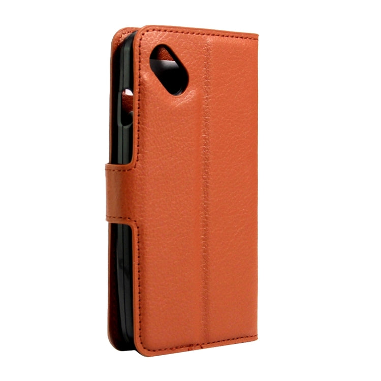 For Wiko Sunny & B-Kool Litchi Texture Horizontal Flip Leather Case with Magnetic Buckle & Holder & Card Slots & Wallet