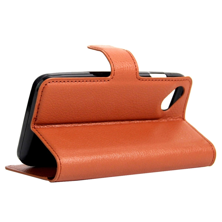 For Wiko Sunny & B-Kool Litchi Texture Horizontal Flip Leather Case with Magnetic Buckle & Holder & Card Slots & Wallet