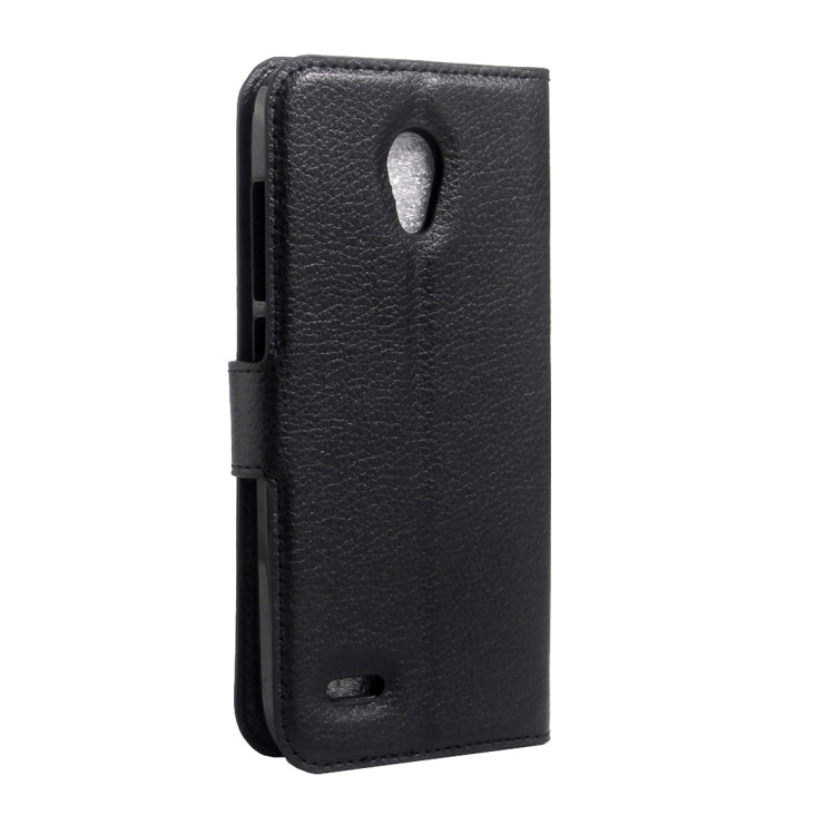 For Alcatel GO Play / OT7048X Litchi Texture Horizontal Flip Leather Case with Magnetic Buckle & Holder & Card Slots & Wallet