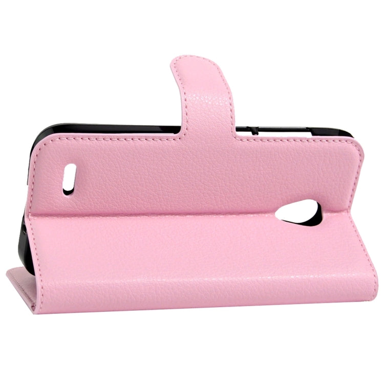 For Alcatel GO Play / OT7048X Litchi Texture Horizontal Flip Leather Case with Magnetic Buckle & Holder & Card Slots & Wallet