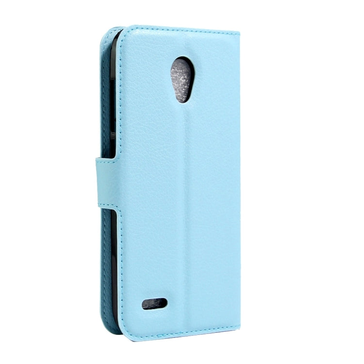 For Alcatel GO Play / OT7048X Litchi Texture Horizontal Flip Leather Case with Magnetic Buckle & Holder & Card Slots & Wallet