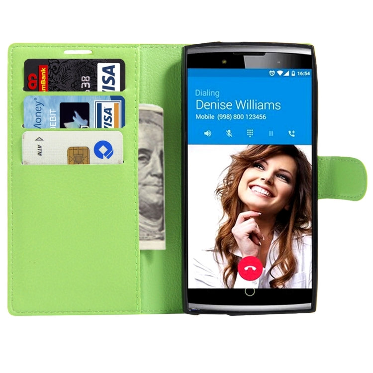For Alcatel One Touch Flash 2 Litchi Texture Horizontal Flip Leather Case with Magnetic Buckle & Holder & Card Slots & Wallet