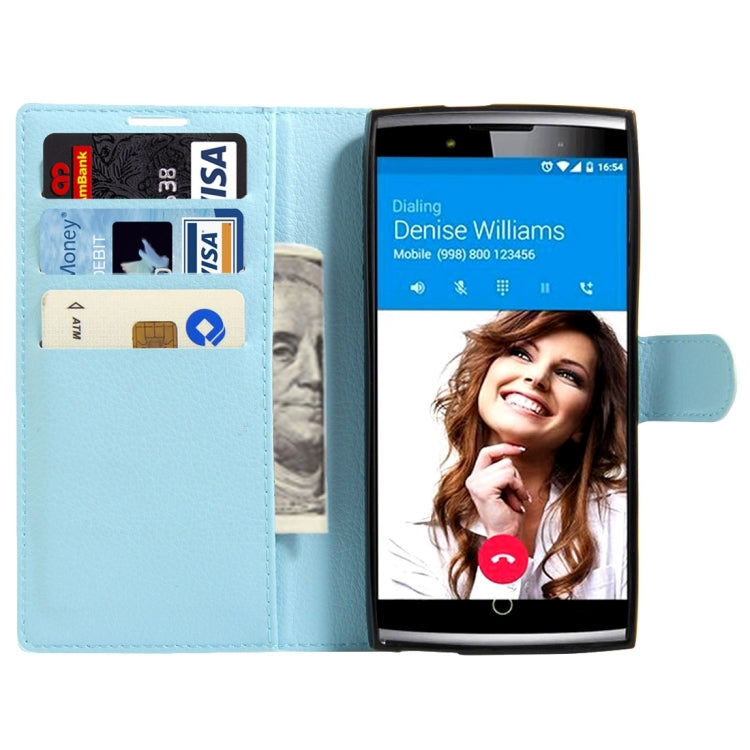 For Alcatel One Touch Flash 2 Litchi Texture Horizontal Flip Leather Case with Magnetic Buckle & Holder & Card Slots & Wallet