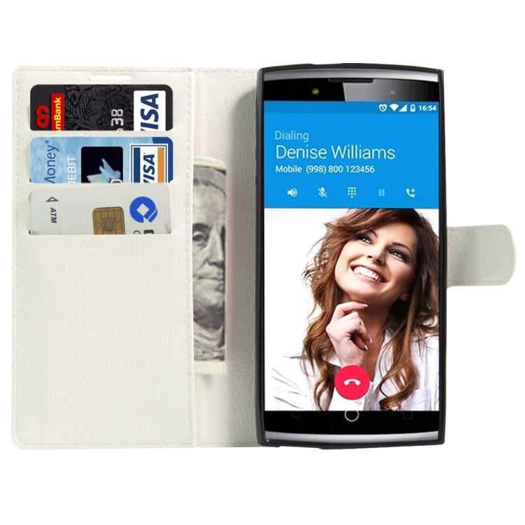 For Alcatel One Touch Flash 2 Litchi Texture Horizontal Flip Leather Case with Magnetic Buckle & Holder & Card Slots & Wallet