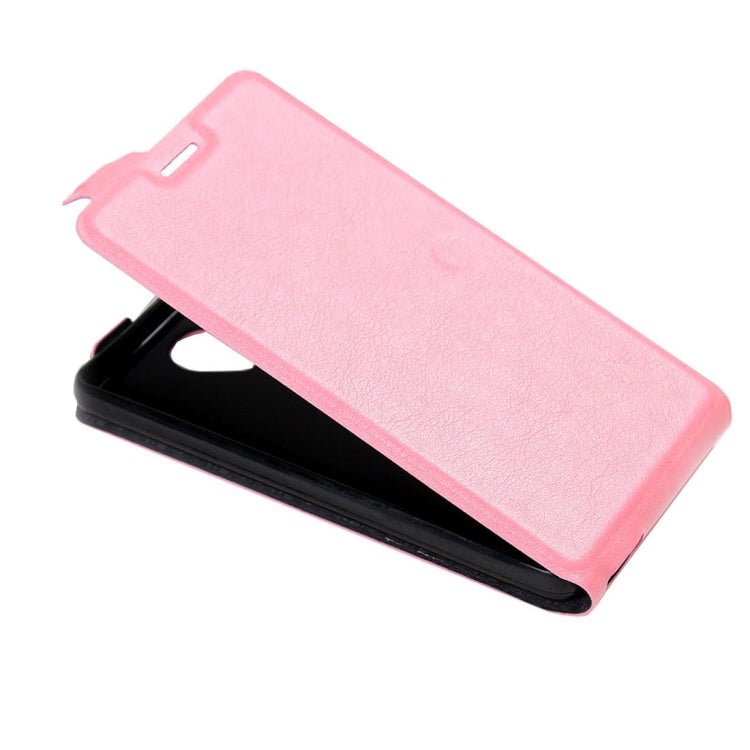 For Wiko U Feel Vertical Flip Leather Case with Card Slot & Photo Frame