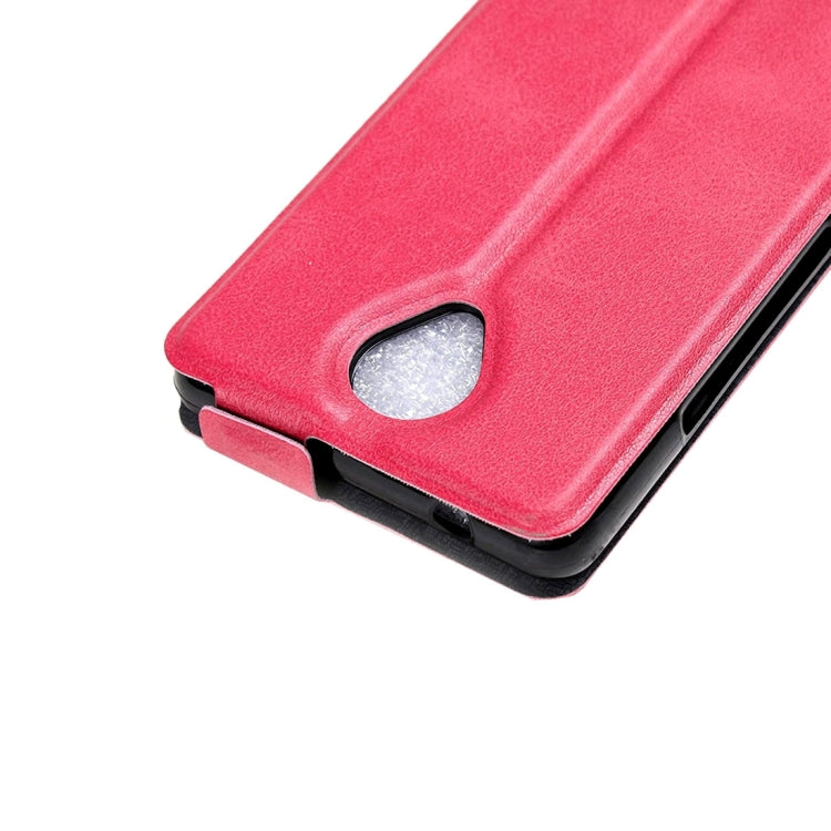 For Wiko U Feel Vertical Flip Leather Case with Card Slot & Photo Frame