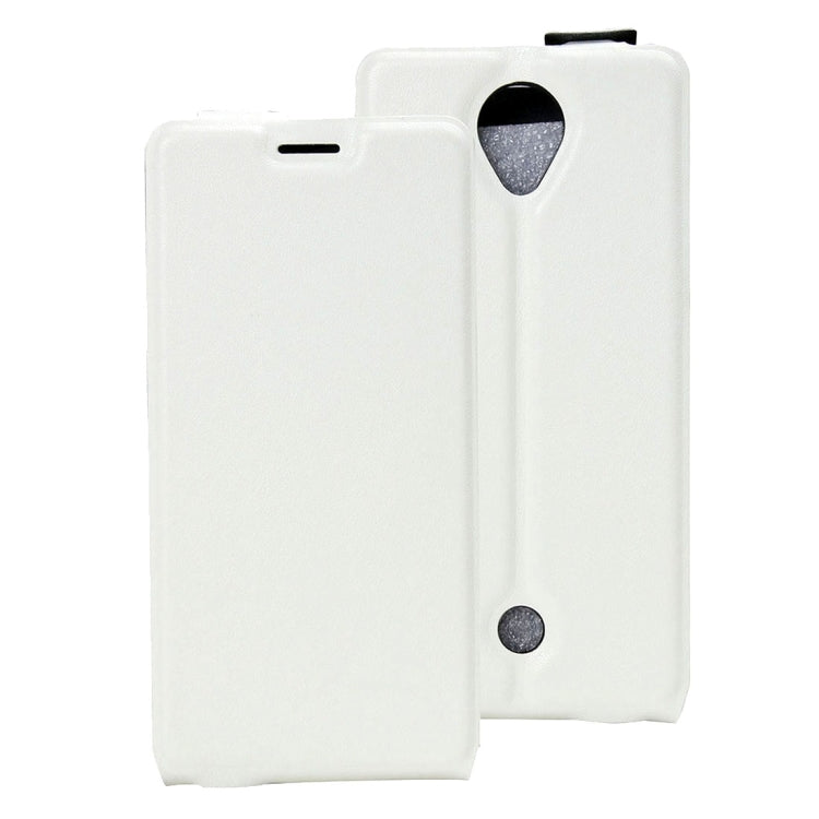 For Wiko U Feel Vertical Flip Leather Case with Card Slot & Photo Frame
