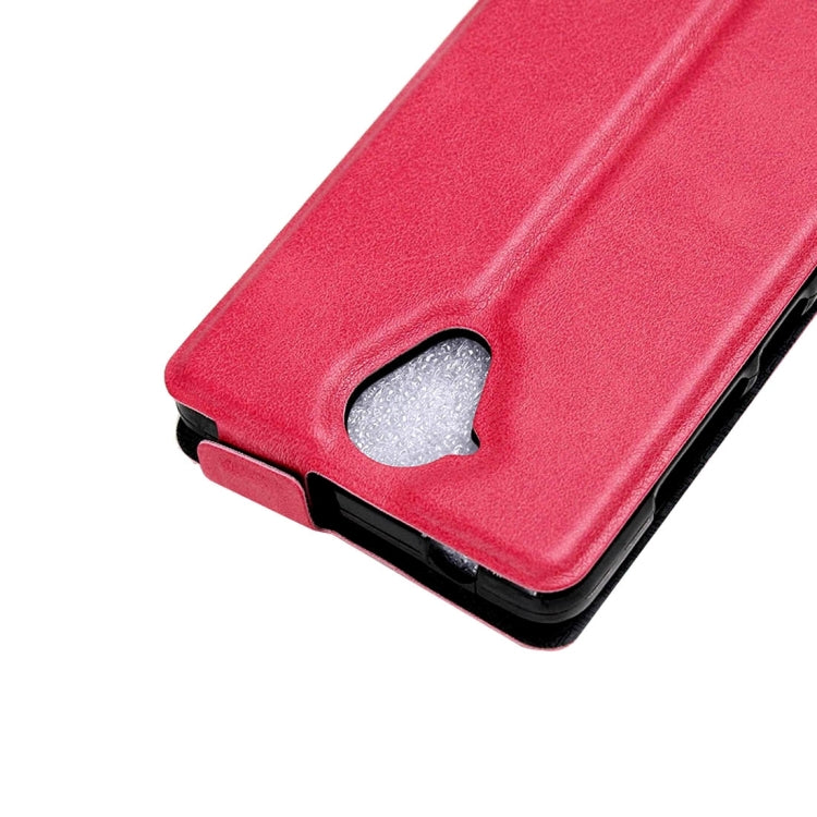 For Wiko U Feel Lite Vertical Flip Leather Case with Card Slot & Photo Frame