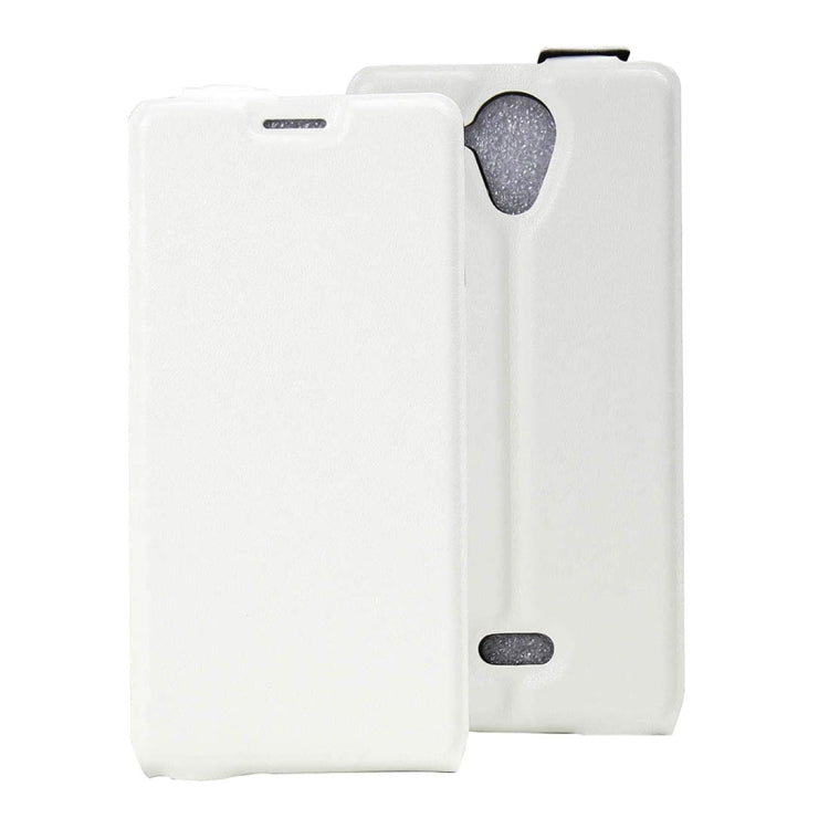 For Wiko U Feel Lite Vertical Flip Leather Case with Card Slot & Photo Frame