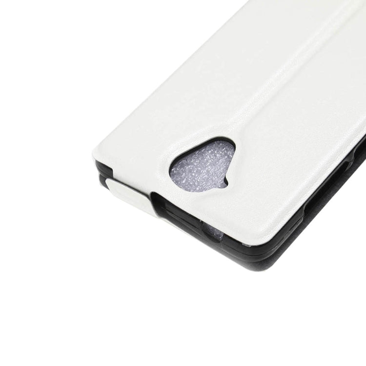 For Wiko U Feel Lite Vertical Flip Leather Case with Card Slot & Photo Frame