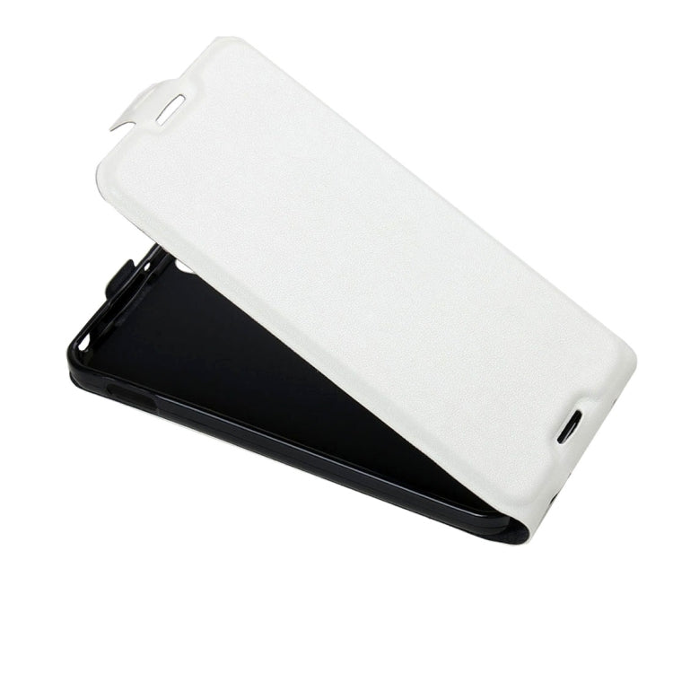 For Alcatel Idol 4 Vertical Flip Leather Case with Card Slot & Photo Frame