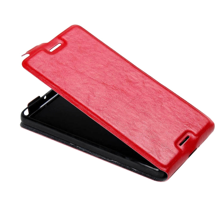 For Sony Xperia X Vertical Flip Leather Case with Card Slot & Photo Frame