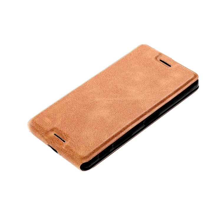 For Sony Xperia X Vertical Flip Leather Case with Card Slot & Photo Frame