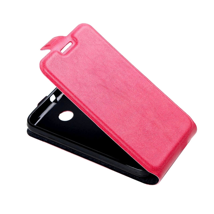 For Vodafone Smart Mini 7 Vertical Flip Leather Case with Card Slot & Photo Frame