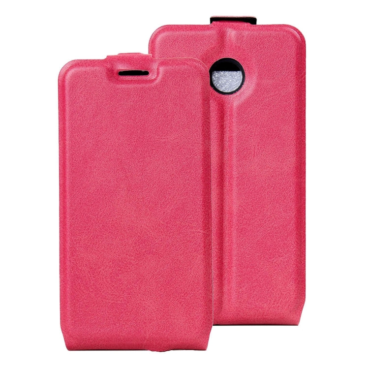 For Vodafone Smart Mini 7 Vertical Flip Leather Case with Card Slot & Photo Frame