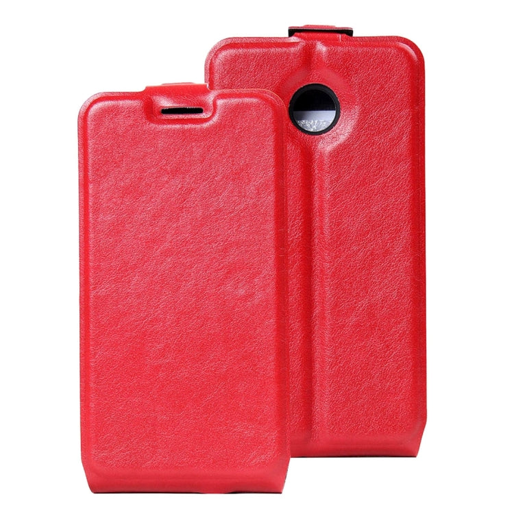 For Vodafone Smart Mini 7 Vertical Flip Leather Case with Card Slot & Photo Frame