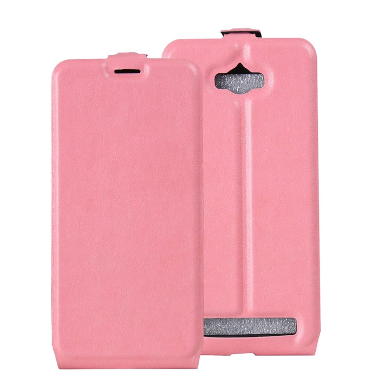 For Asus ZenFone Max ZC550KL Vertical Flip Leather Case with Card Slot & Photo Frame