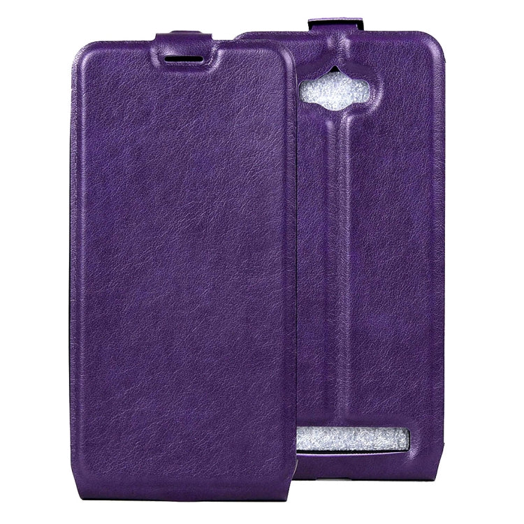 For Asus ZenFone Max ZC550KL Vertical Flip Leather Case with Card Slot & Photo Frame