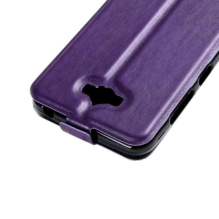 For Asus ZenFone Max ZC550KL Vertical Flip Leather Case with Card Slot & Photo Frame