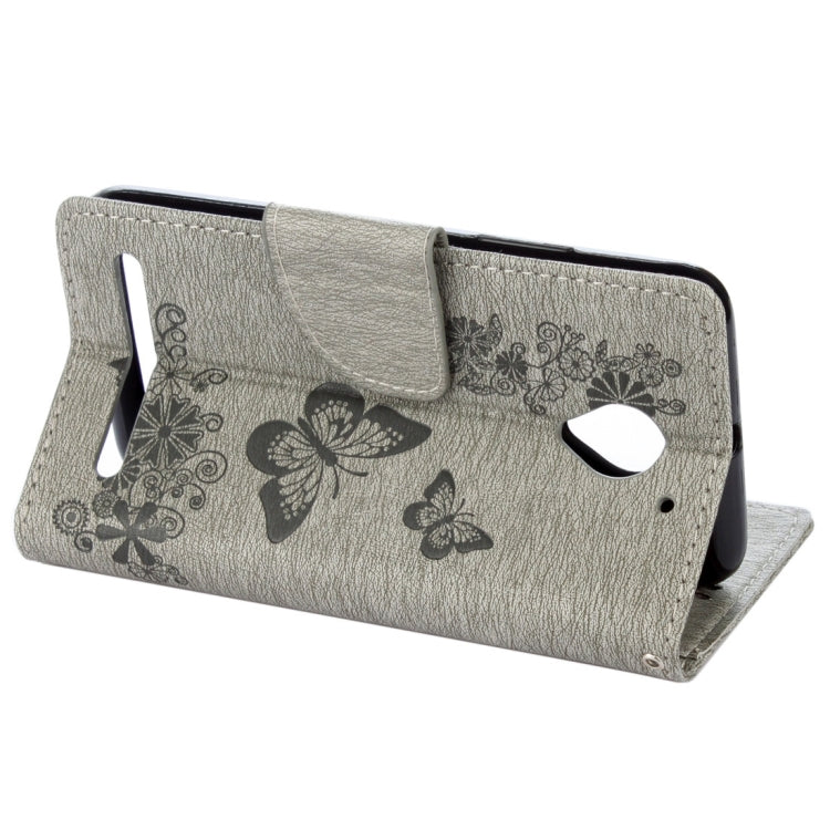 For Lenovo  Vibe C2 XT1700 / XT1706 Butterflies Embossing Horizontal Flip Leather Case with Holder & Card Slots & Wallet & Lanyard