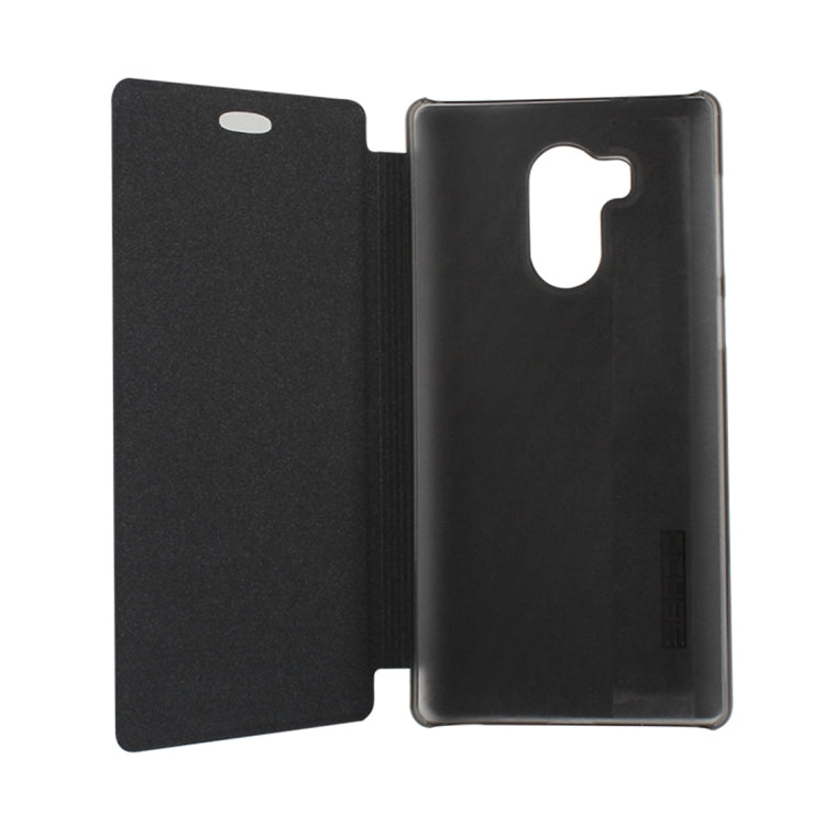 Vernee for Apollo Spring Texture Horizontal Flip Leather Case (Black)