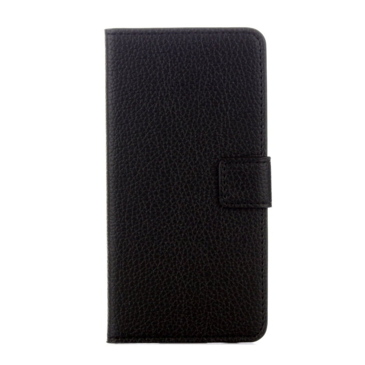 For Wiko Tommy Litchi Texture Horizontal Flip Leather Case with Holder & Card Slots & Wallet