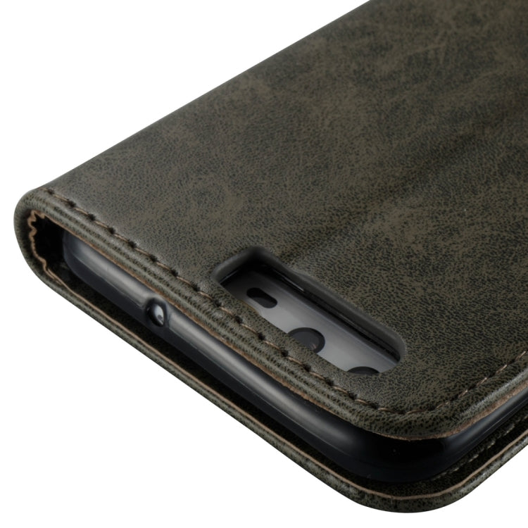 For Huawei  P10 Skull Pressed Flowers Pattern Horizontal Flip Leather Case with Holder & Card Slots & Wallet & Lanyard