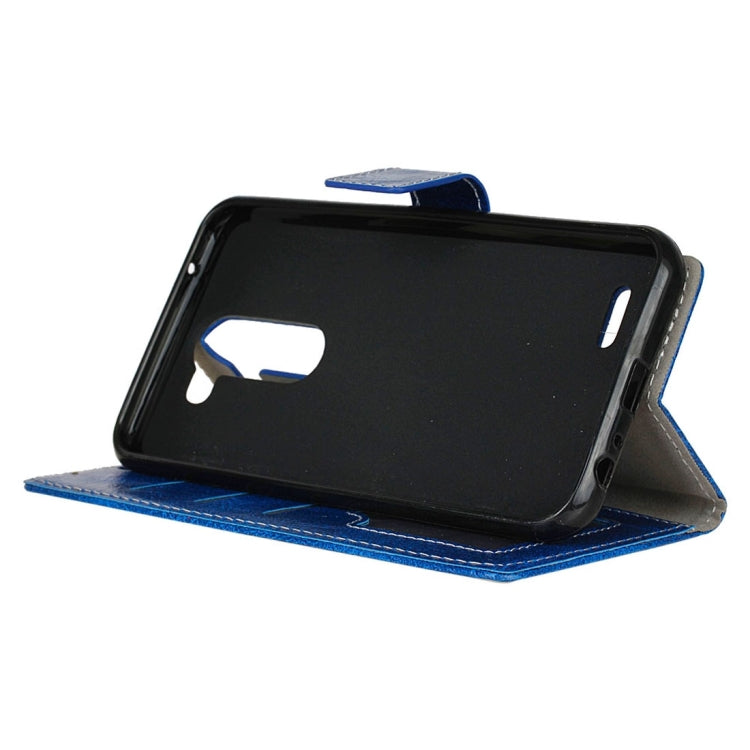 For LG X Mach Retro Crazy Horse Texture Horizontal Flip Leather Case with Holder & Card Slots & Wallet & Photo Frame