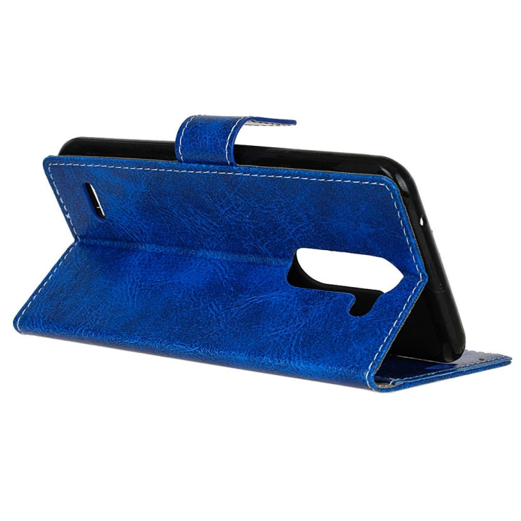 For LG X Mach Retro Crazy Horse Texture Horizontal Flip Leather Case with Holder & Card Slots & Wallet & Photo Frame