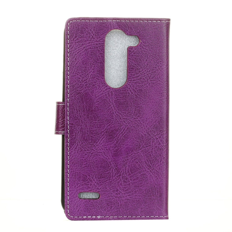 For LG X Mach Retro Crazy Horse Texture Horizontal Flip Leather Case with Holder & Card Slots & Wallet & Photo Frame