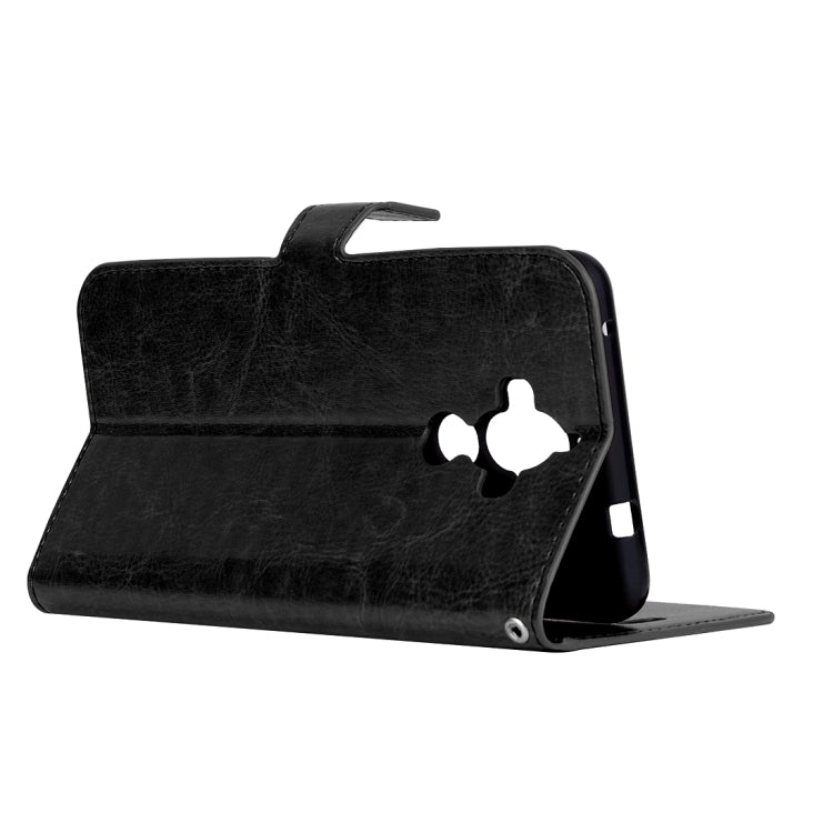 For Huawei  Mate 9 Crazy Horse Texture Horizontal Flip PU Leather Case with Holder & Card Slots & Wallet & Photo Frame & Lanyard & Magnetic Buckle