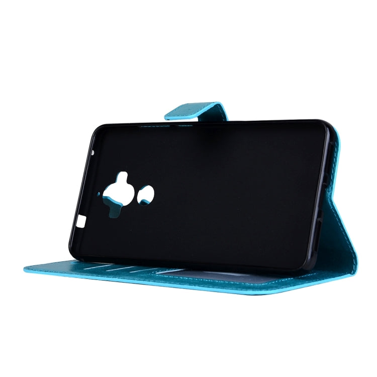 For Huawei  Mate 9 Crazy Horse Texture Horizontal Flip PU Leather Case with Holder & Card Slots & Wallet & Photo Frame & Lanyard & Magnetic Buckle