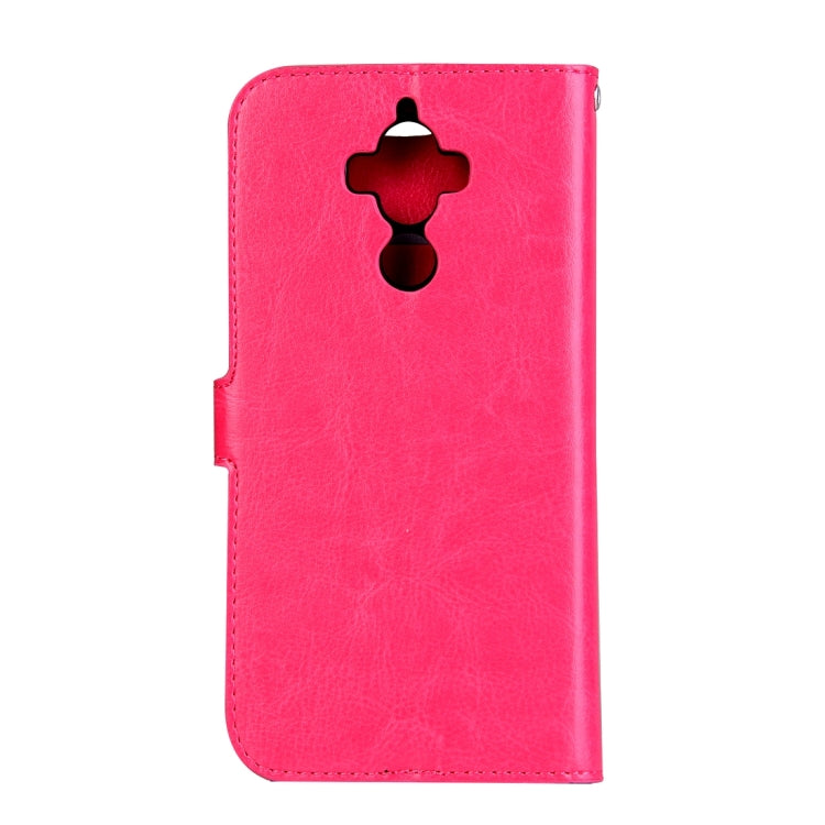 For Huawei  Mate 9 Crazy Horse Texture Horizontal Flip PU Leather Case with Holder & Card Slots & Wallet & Photo Frame & Lanyard & Magnetic Buckle