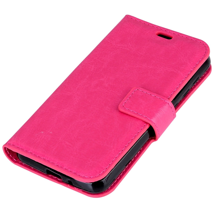 For Huawei  Mate 9 Crazy Horse Texture Horizontal Flip PU Leather Case with Holder & Card Slots & Wallet & Photo Frame & Lanyard & Magnetic Buckle