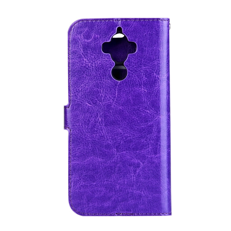 For Huawei  Mate 9 Crazy Horse Texture Horizontal Flip PU Leather Case with Holder & Card Slots & Wallet & Photo Frame & Lanyard & Magnetic Buckle