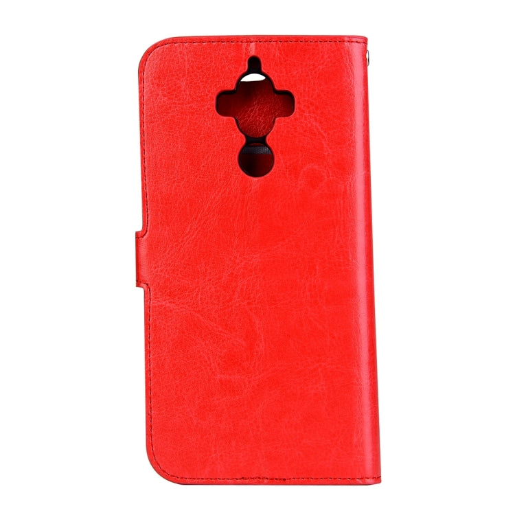 For Huawei  Mate 9 Crazy Horse Texture Horizontal Flip PU Leather Case with Holder & Card Slots & Wallet & Photo Frame & Lanyard & Magnetic Buckle