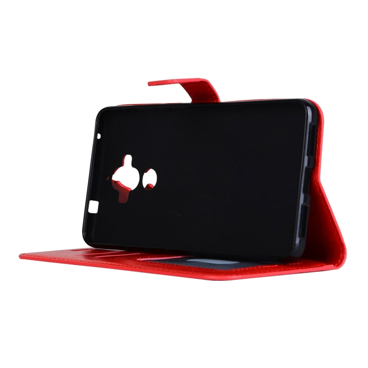 For Huawei  Mate 9 Crazy Horse Texture Horizontal Flip PU Leather Case with Holder & Card Slots & Wallet & Photo Frame & Lanyard & Magnetic Buckle