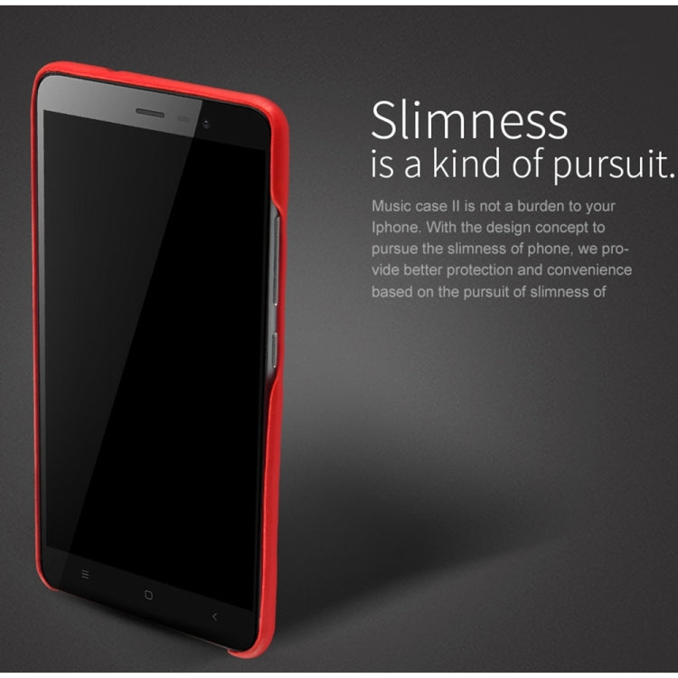 Lenuo for  Xiaomi Redmi Note 3 Litchi Texture PU + PC Paste Skin Protective Case