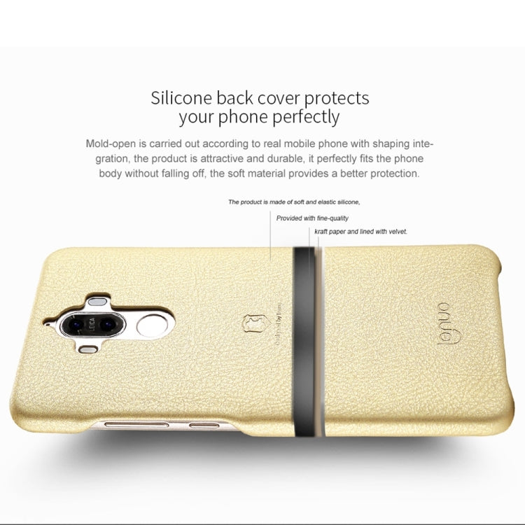 Lenuo for  Huawei Mate 9 Litchi Texture PU + PC Paste Skin Protective Case